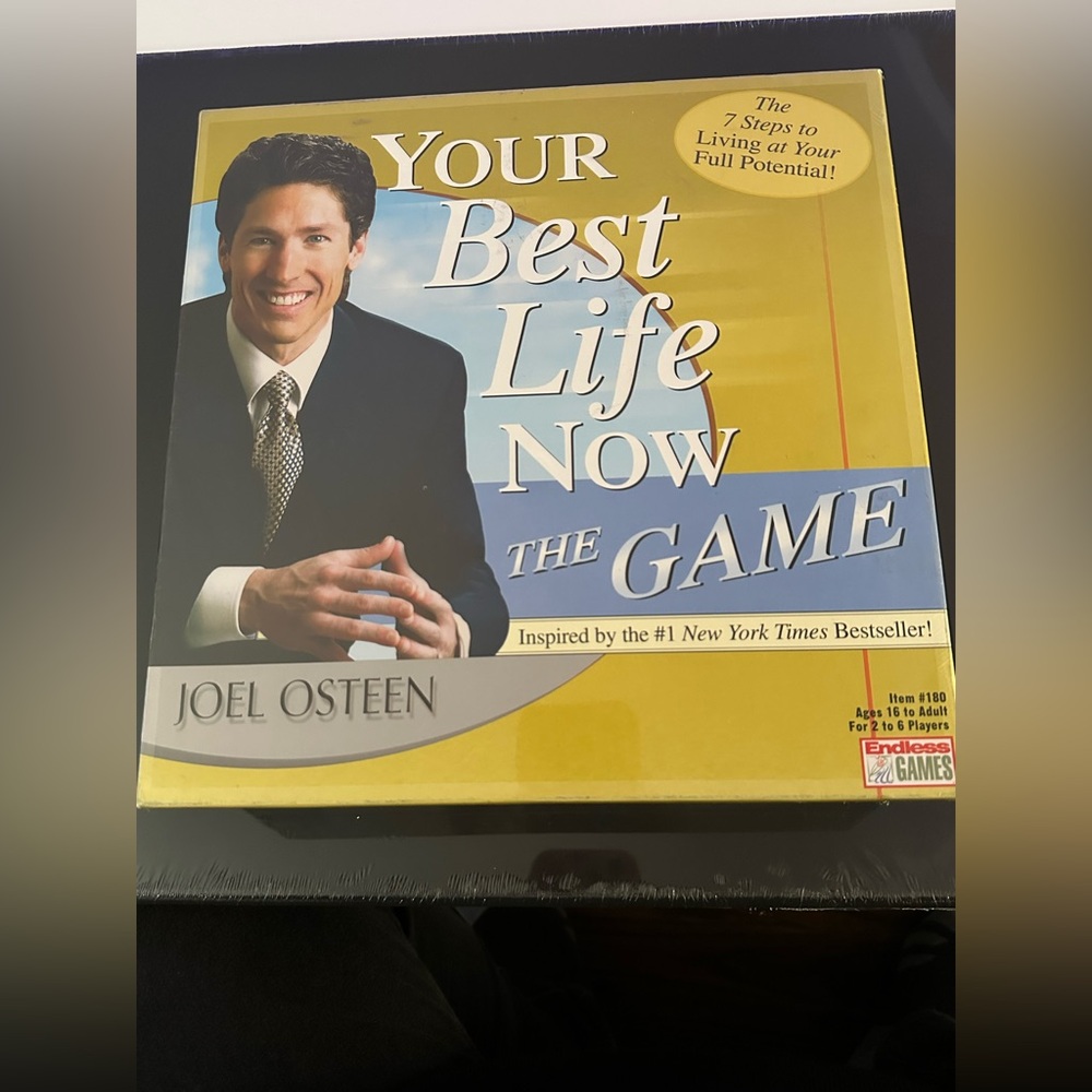 Your Best Life Now The Game Inspired By Joel Osteen's Best Seller New in Box